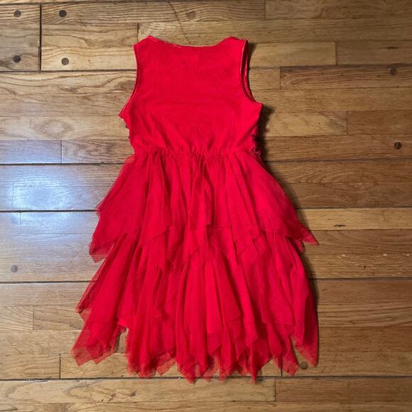 Cat & Jack Red Sequin Holiday Dress - Size 6 - Picture 11 of 16